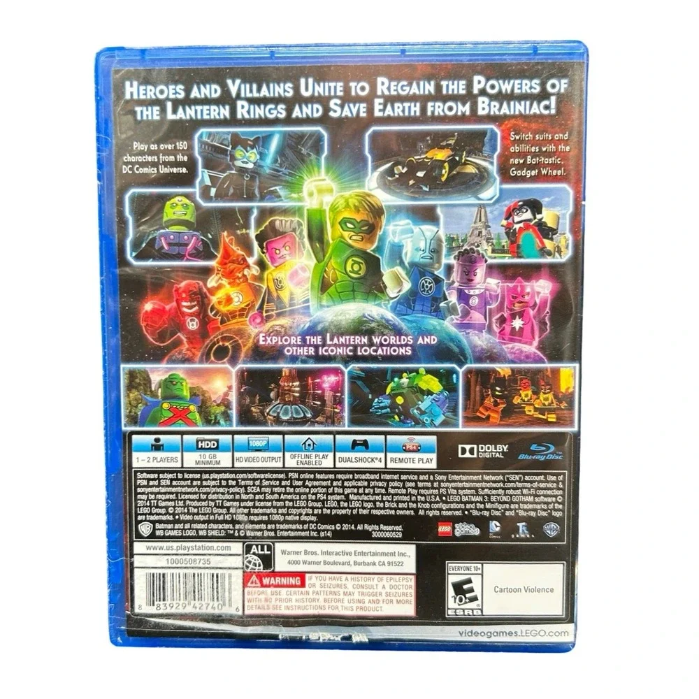 LEGO Batman 3 Beyond Gotham Sony PlayStation 4 PS4 Action Adventure Game CIB
